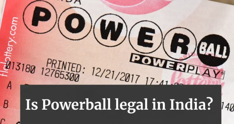 Is Powerball legal in India?