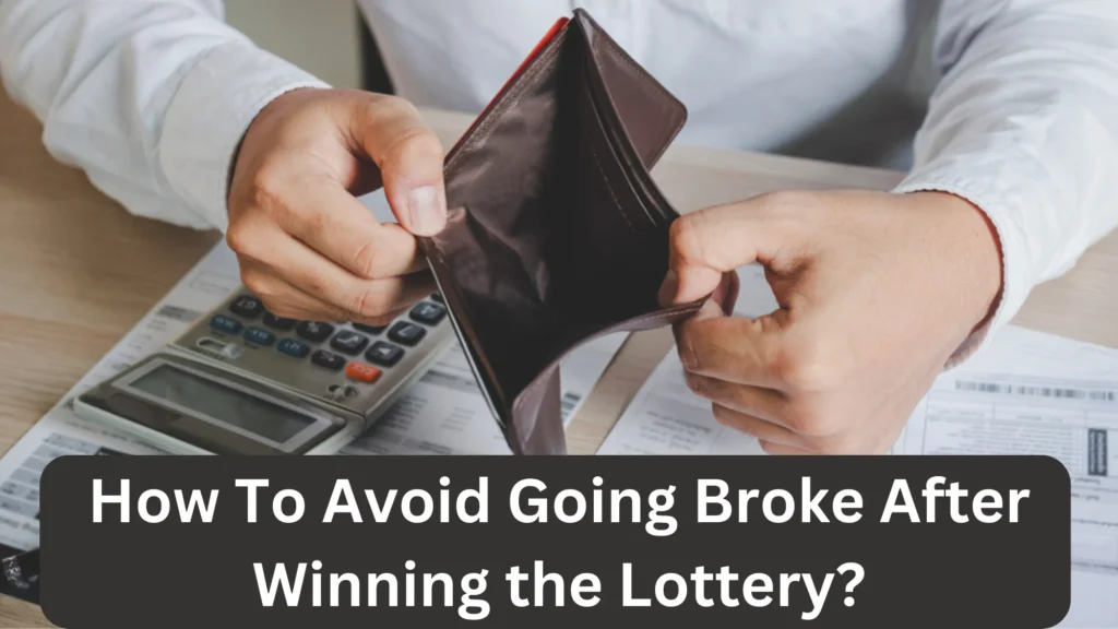 How not to go broke after winning the lottery